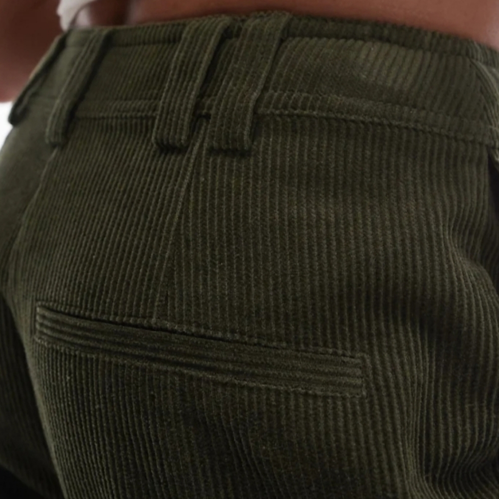 Brand New Olive Green Corduroy Pants